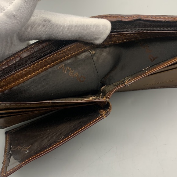 Paniao River Crocodile Skin Mens Wallet - Picture 6 of 6